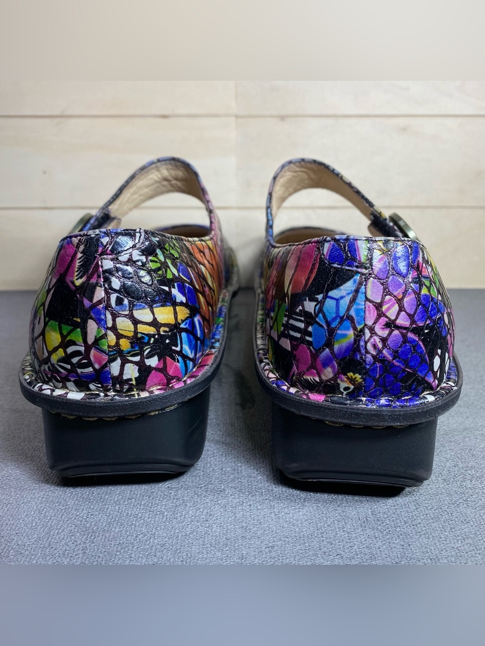 Alegria Paloma Mary Jane Multicolor Women's Size 10 Shoes EU40 Leather - Picture 6 of 11